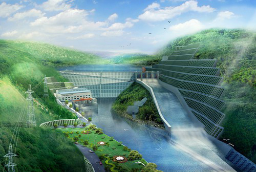 潼南老挝南塔河1号水电站项目